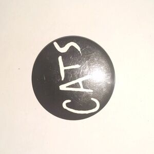 Cats The Musical RARE Souvenir pin original 1981